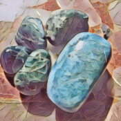 Blue Apatite