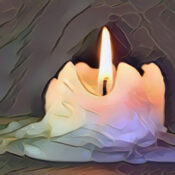 Signs from candle-burning