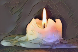 Signs from candle-burning