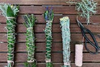 Making a Smudge Stick or Herb Bundle