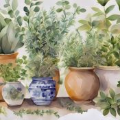 Collecting Herbs for Magical Workings, Giving Thanks.