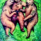 THREE OF VISIONS (CUPS)