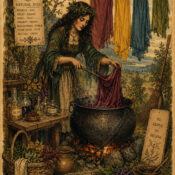 The Old Ways of Dyeing Fabric in Paganism and Witchcraft