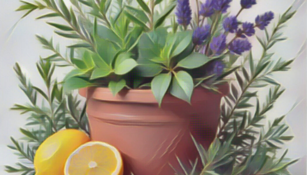 Herbal Pot-Pourris: Herb Garden Harvest