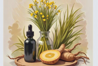 Orris Root and Oil Mixture