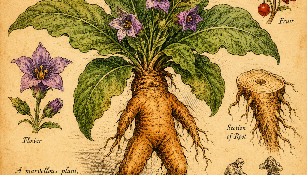 Mandrake and its place in Witchcraft