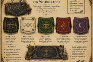 Pagan Witch’s Altar Cloths