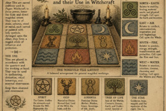 Pagan Witch’s Altar Tiles
