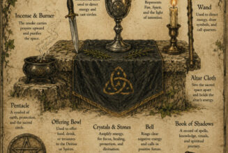 Main Tools Used for a Pagan Altar