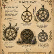 Witchcraft Pentacle Ornaments