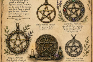 Witchcraft Pentacle Ornaments