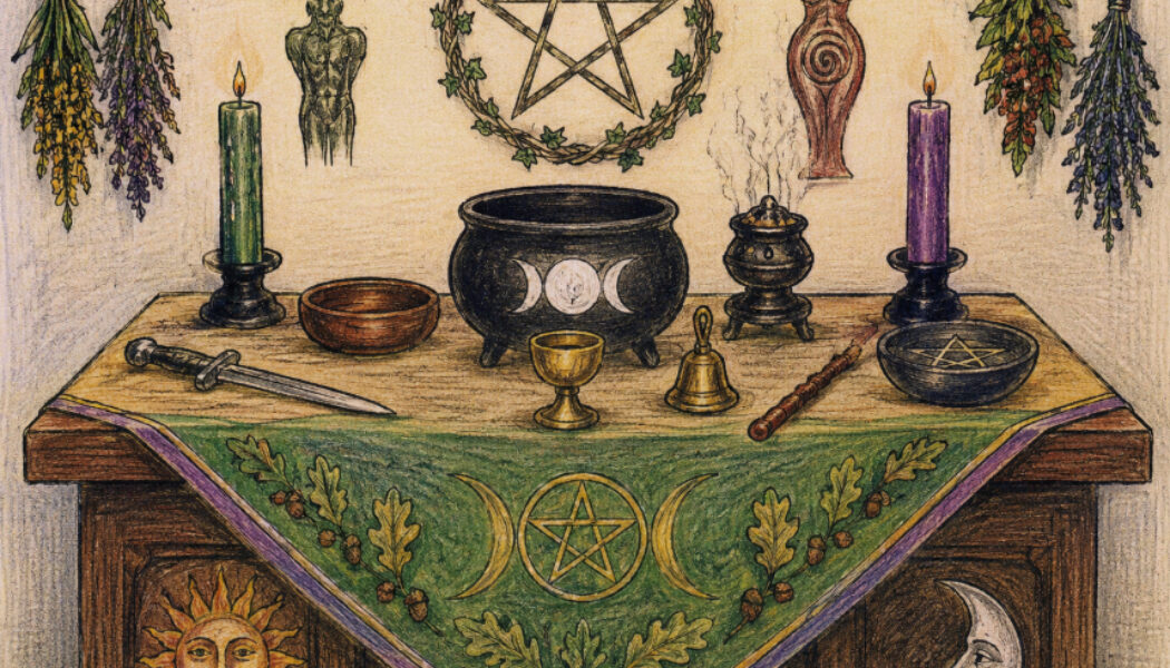 Pagan Witch’s Altar Kits