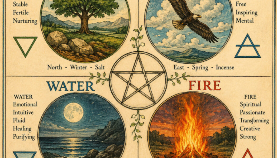 Pagan Elements: Nature, Symbolism, and Spiritual Tradition