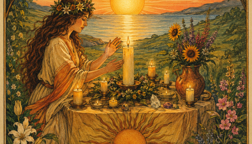 Honouring the Summer Solstice: A Candlelight Ritual for Renewal and Intention