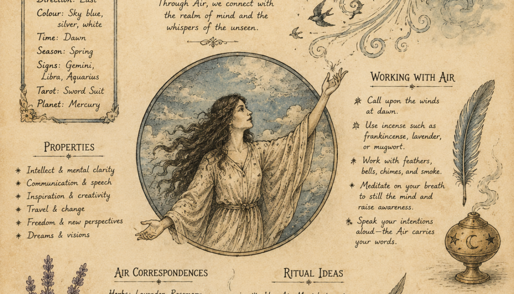 Air Magick and Its Place in Paganism & Witchcraft