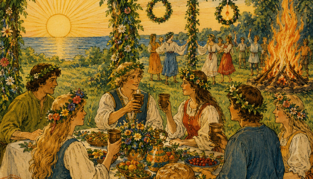 Celebrating the Summer Solstice with a Midsummer Feast