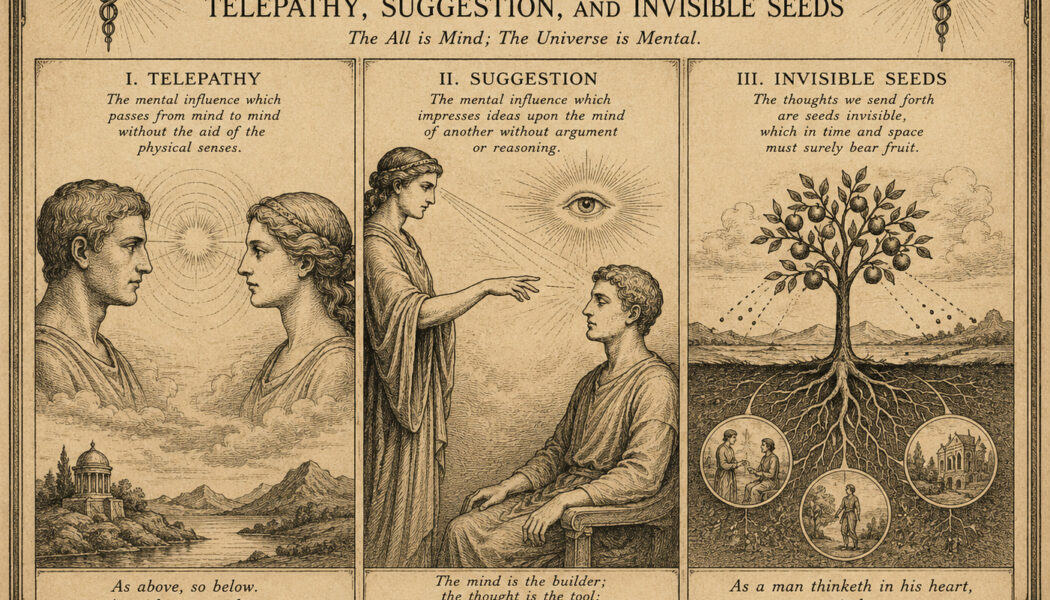The Kybalion: Telepathy, Suggestion, and Invisible Seeds