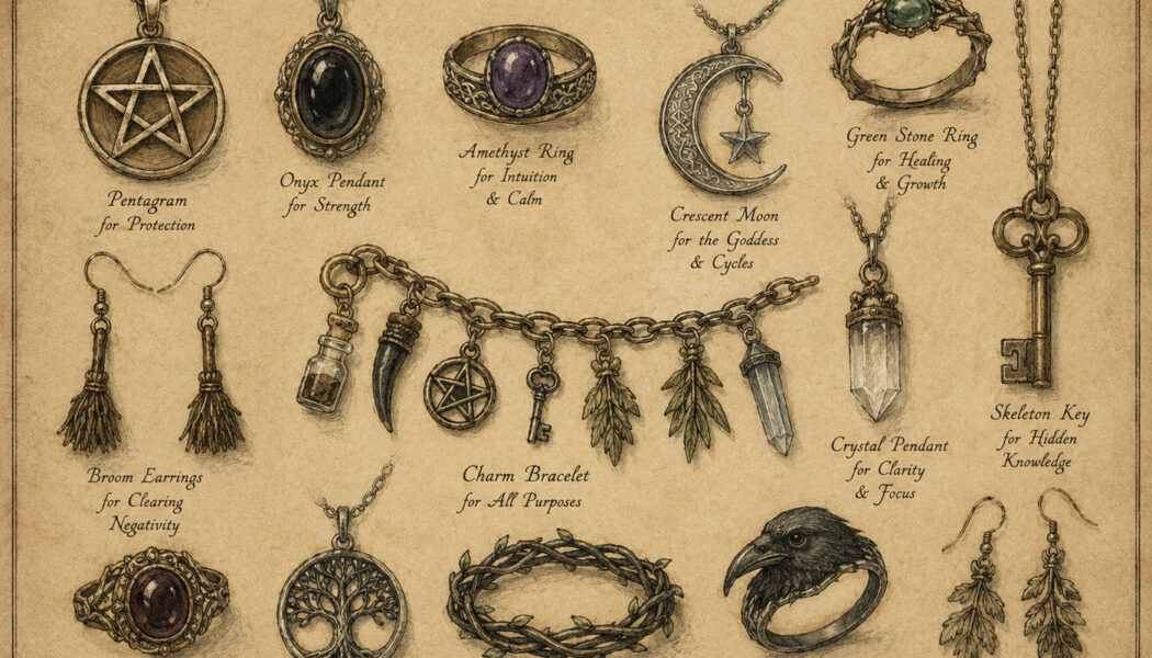 Witches’ jewelry and its Place in Paganism and Witchcraft
