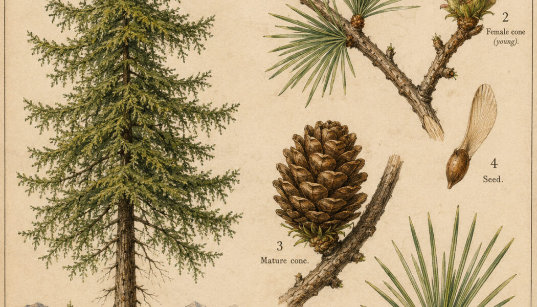 European Larch: A Tree of Renewal and Protective Magic