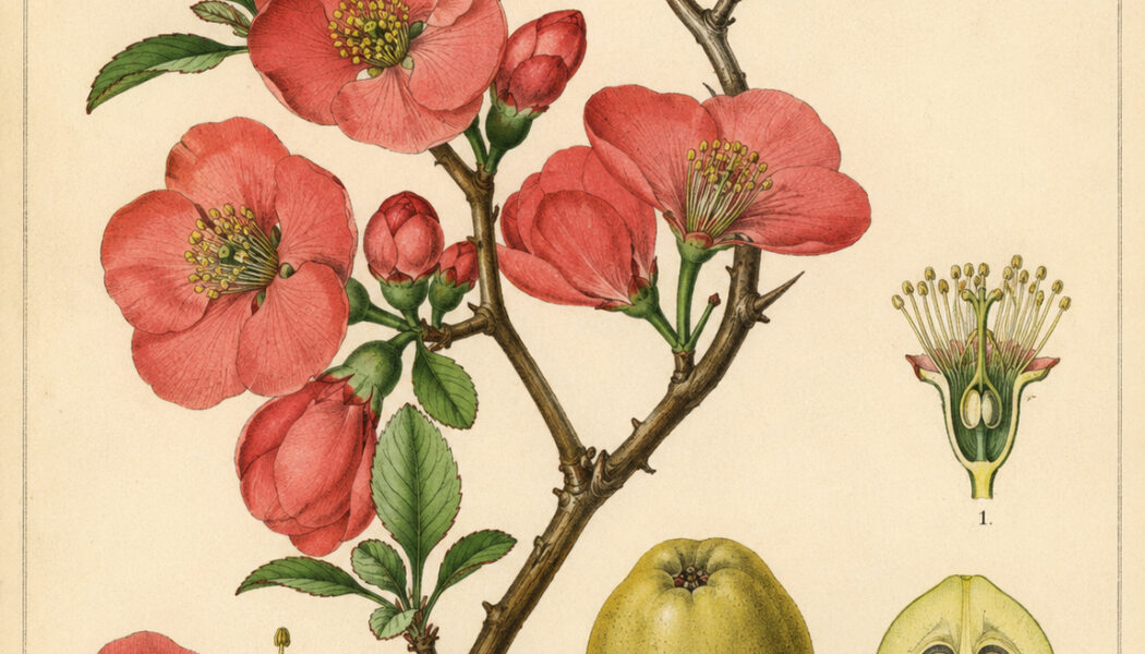 Flowering Quince: A Symbol of Protection, Renewal, and Resilience in Paganism and Witchcraft