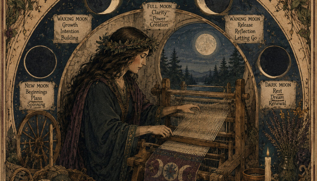 The Old Ways: Weaving, Spinning, and Dyeing Cloth by the Phases of the Moon