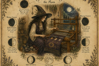 Weaving Fabric as a Pagan Witch Through the Phases of the Moon